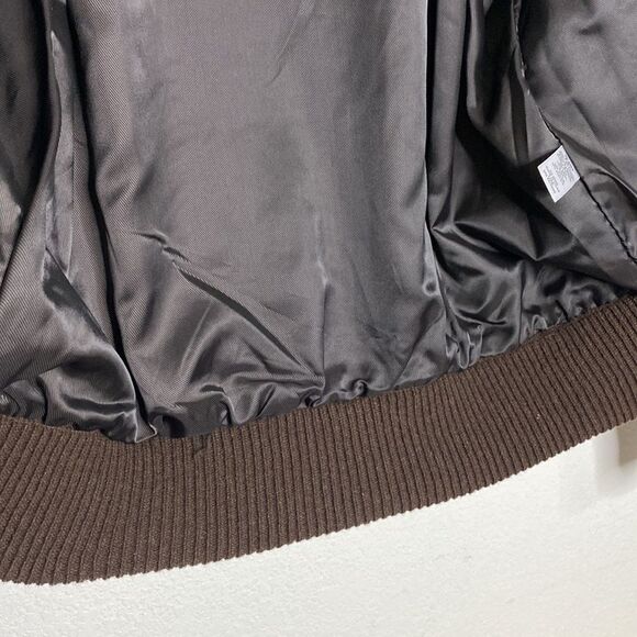 CABELA’S Men’s Suede Leather/ Wool Knit Full Zip Fully Lined Jacket Size XL - Picture 7 of 8